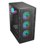 COUGAR Air face Pure RGB ATX Mid Tower Cabinet ( Black ) - Image 6