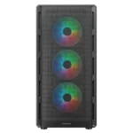 COUGAR Air face Pure RGB ATX Mid Tower Cabinet ( Black ) - Image 7