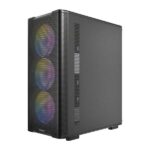 Antec VX310 ARGB ATX Mid Tower Gaming Cabinet (Black) - Image 4