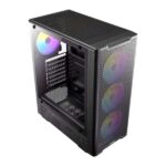 Antec VX310 ARGB ATX Mid Tower Gaming Cabinet (Black) - Image 2