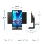 BenQ Photo Vue SW272U 27 inch 4K HDR Monitor for professional photographers and video editors - Image 2