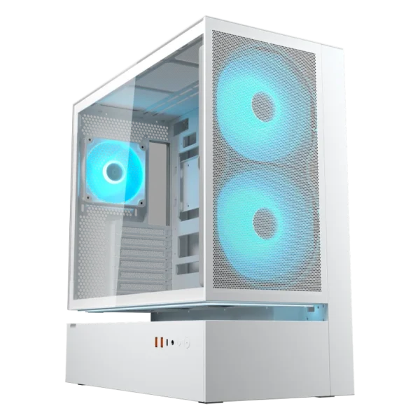 COUGAR CFV235 Mesh Vision ARGB ATX Mid Tower Cabinet ( White )