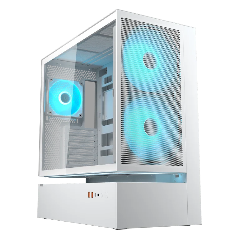 COUGAR CFV235 Mesh Vision ARGB ATX Mid Tower Cabinet ( White )