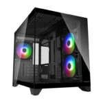 COUGAR FV150 Mini RGB MATX Mini Tower Cabinet ( Black )