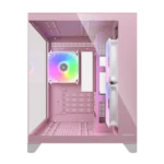 COUGAR FV150 Mini RGB MATX Mini Tower Cabinet ( Pink ) - Image 3