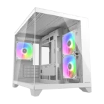 COUGAR FV150 Mini RGB MATX Mini Tower Cabinet ( White )