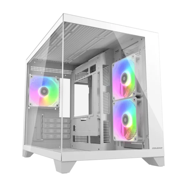 COUGAR FV150 Mini RGB MATX Mini Tower Cabinet ( White )