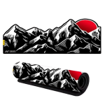 Ant Esports Unique Design Mountain Red Extended Gaming Mouse Pad - Image 2