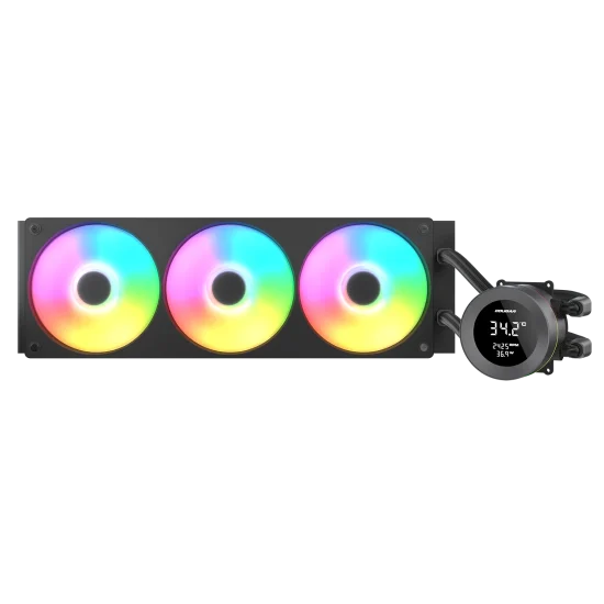 Cougar Poseidon Vistek ARGB 360 Black Analog Liquid Cooler