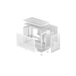 Deepcool CH260 M-Atx Mini Tower Cabinet White (R-CH260-WHNGM0-G-1) - Image 2