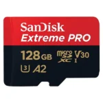 SanDisk Extreme Pro 128GB microSDXC UHS-I Memory Card