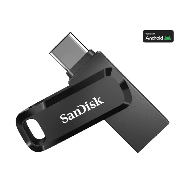 SanDisk Ultra Dual Drive Go SDDDC3-128G-I35 128GB USB 3.0 Type C Pen drive for Mobile (Black)