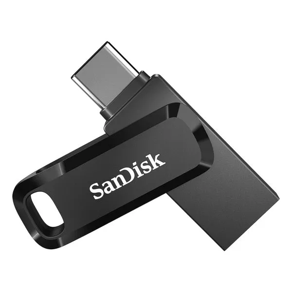 SanDisk Ultra Dual Drive Go SDDDC3-064G-I35 64GB USB 3.0 Type C Pen drive for Mobile (Black)