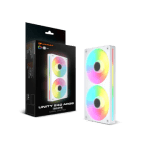 COUGAR Unity 240 ARGB Reverse Blade Cabinet Fan ( White Single Pack ) - Image 2