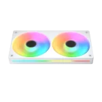 COUGAR Poseiden Vistek Pro ARGB 360mm CPU Liquid Cooler ( With LCD Display ) ( White ) - Image 7