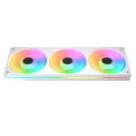 COUGAR Poseiden Vistek Pro ARGB 360mm CPU Liquid Cooler ( With LCD Display ) ( White ) - Image 4