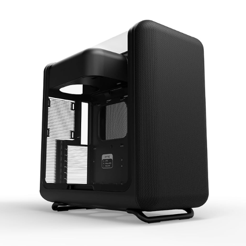 HYTE X50 Modern Performance Mid Tower PC Gaming Case – Pitch Black