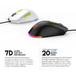 PHANTOM II VX6 Mouse Gaming Wired BLACK - Image 3