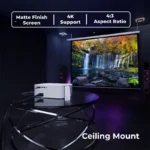 Zebronics PSH84A 84″ Manual Projector Screen - Image 2