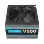 Antec Atom V550 V2 550 Watt SMPS, Black – (ATOM-V550-V2) - Image 2