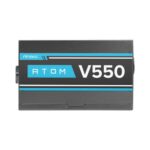 Antec Atom V550 V2 550 Watt SMPS, Black – (ATOM-V550-V2) - Image 5