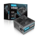 Antec Atom V550 V2 550 Watt SMPS, Black – (ATOM-V550-V2)