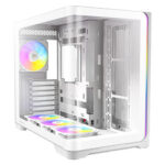 Antec C5 Curve ARGB Mid Tower ATX Cabinet White - Image 3