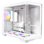 Antec C5 Curve ARGB Mid Tower ATX Cabinet White - Image 2