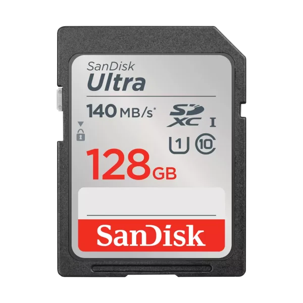 SanDisk Ultra SDHC UHS-I card and SDXC UHS-I card - 128GB
