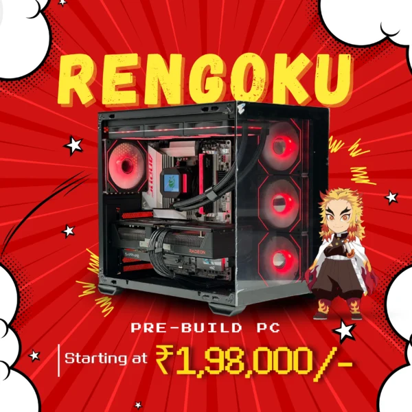 Green Apple Compunet RENGOKU Powered by Intel Core Ultra 7 265K Prebuilt PC