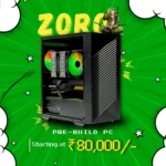 Green Apple Compunet ZORO Powered by AMD Ryzen 5 5600X Prebuilt PC