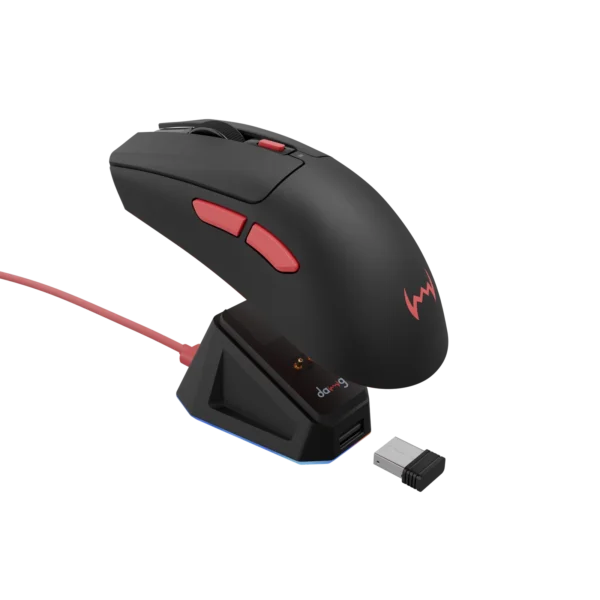 daWg Slay 50 Tri-Mode Wireless Mouse (Black)