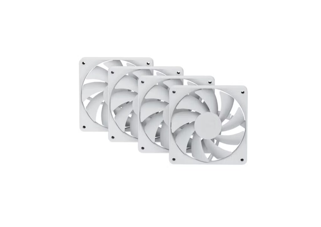 HYTE FA12 120mm Non RGB Cabinet Fan ( Snow White ) ( Pack Of 4 )