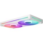 NZXT F280 RGB Core 280mm Single-Frame Fan Unit (White) - Image 3