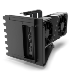 NZXT H7 Series (PCIe 4.0×16) Vertical GPU Bracket Kit With 175mm Riser Cable – Black - Image 2