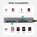 UGREEN CM868 USB-C Card Reader with Storage Case - 55886 - Image 2