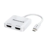 Honeywell Type C To Dual HDMI Adapter (White)