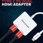 Honeywell Type C To Dual HDMI Adapter (White)