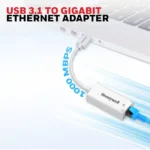 Honeywell High-Speed USB 3.1 to RJ45 Gigabit Ethernet Adapter - Image 3