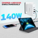 Honeywell Zest Charger GaN 140W,Ultra-Fast Wall Charger - Image 4