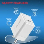 Honeywell Zest 20W White PD Charger, HC000031/CHG/PD/WHT/20W - Image 5
