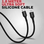 Honeywell Type C to Lightning 1.8 Meter Silicone cable (Black) - Image 3