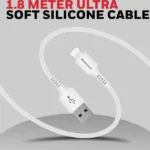 Honeywell Usb to Lightning Cable 1.8 Meter (Silicone Cable) – White - Image 4