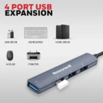 Honeywell Momentum 4-in-1 Ultra Slim USB Hub - Image 5