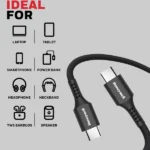 Honeywell USB Type C To Type C 1.8 Meter Cable (Black) - Image 7
