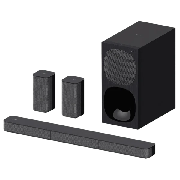 Sony HT-S20R Real 5.1ch Dolby Digital Sound bar for TV with subwoofer and Compact Rear Speakers