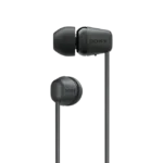 Sony WI-C100 Wireless Headphones in-Ear Bluetooth Headset with mic for Phone Calls (Black) - Image 5