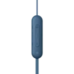 Sony WI-C100 Wireless Headphones in-Ear Bluetooth Headset with mic for Phone Calls (Blue) - Image 3