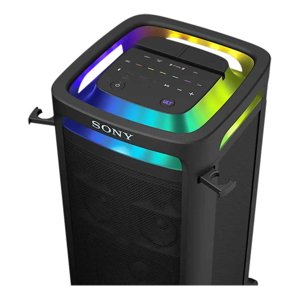 SONY SRS-ULT900 TOWER 9 Bluetooth Party Speaker (TV Sound Booster, Mono Channel, Black)