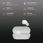 Sony WF-C710N True Wireless ANC In-Ear Earbud Headphones White - Image 7
